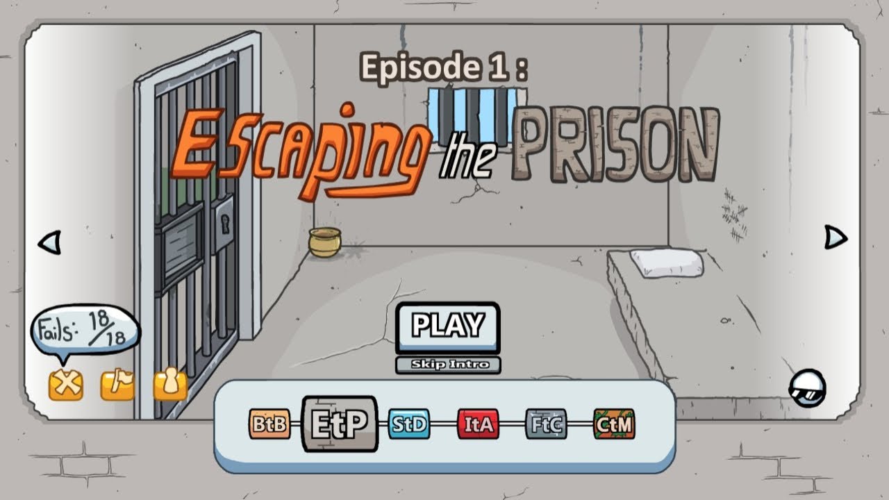 Henry Stickmin Escaping The Prison In Psych Engine [Friday Night