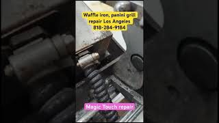Panini , waffle iron ￼ repair Los Angeles, food equipment repair #foodmachinerepair WLA 818-284-9184