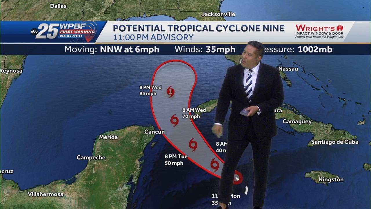 Tracking the Tropics and South Florida weather - YouTube