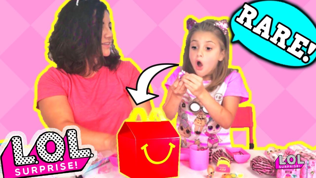 LOL Surprise Happy Meal Switch Up Challenge! Part 2 Unboxing LOL Lils' Wave 2