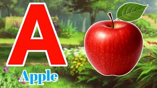 A for apple | अ से अनार | abcd | Abcphonics song nursery rhymes