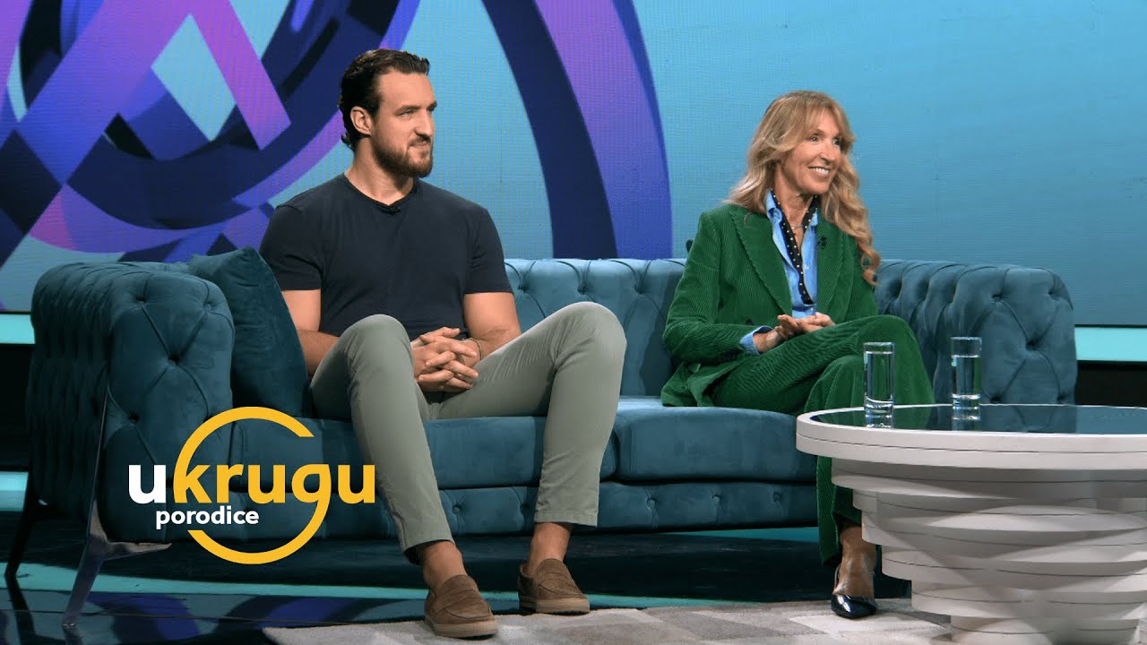 U krugu porodice: Bojana Nikitović i Vuk Baletić