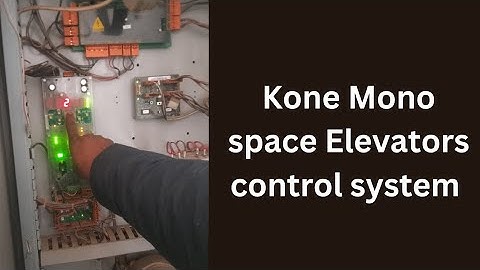 Kone mono space Elevators control system kone Elevators MRL eco disc gearless machine