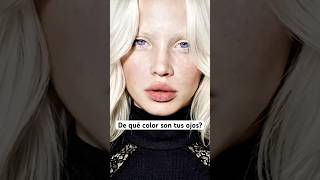 Los colores de ojos menos comunes que existen #shorts