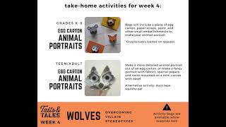 Week 4: Wolves as Villains in Storytelling - Summer Reading Program at Kamiah Community Library