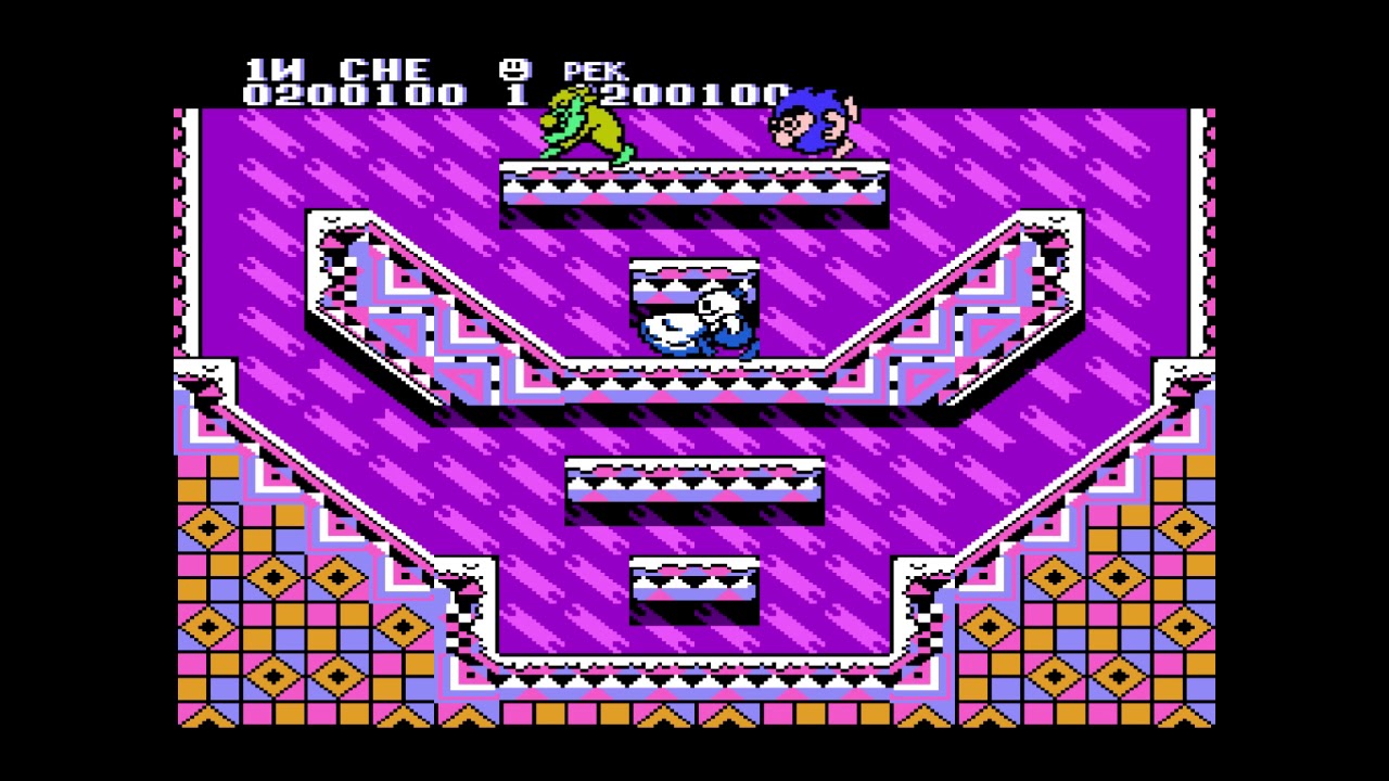 Прохождение Snow Bros [NES, Dendy, Famicom 8-BIT]