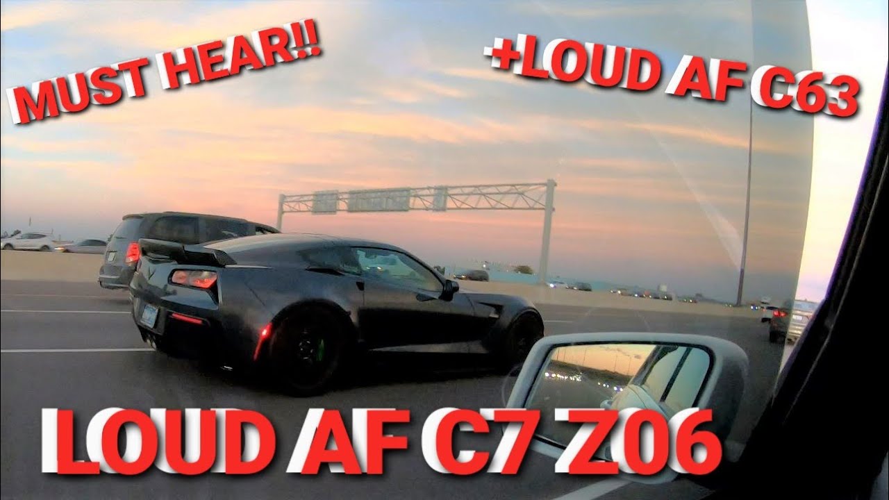 This C7 Z06 Corvette Sounds INSANE - (AR Headers + Xpipe)