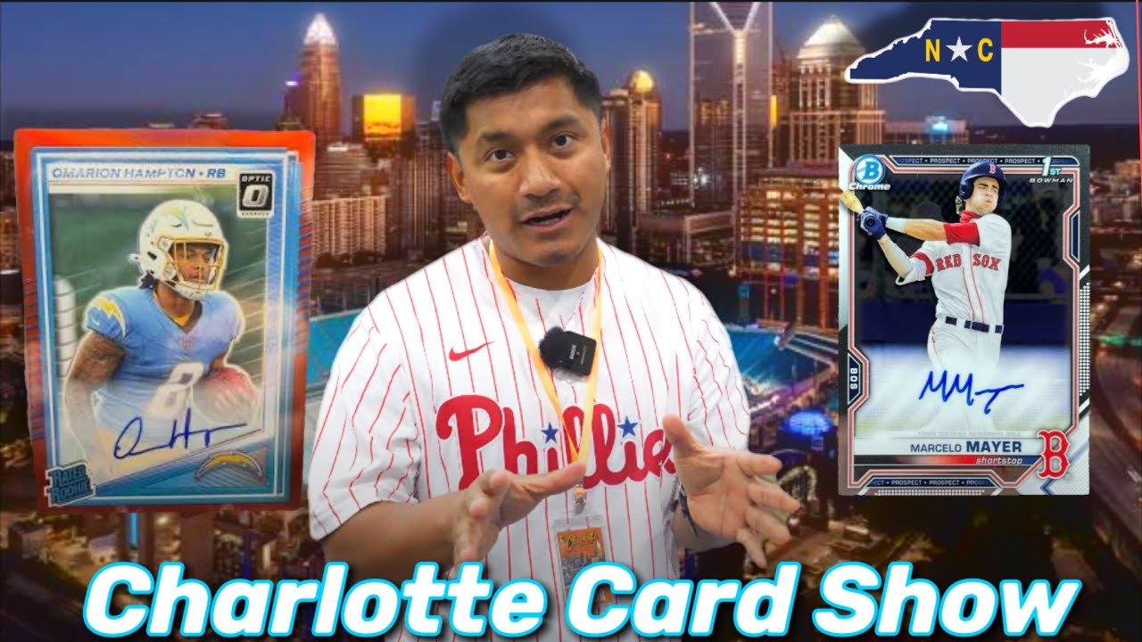 Most MONEY Dealt With At A Card Show, VENDOR POV | Charlotte Card Show