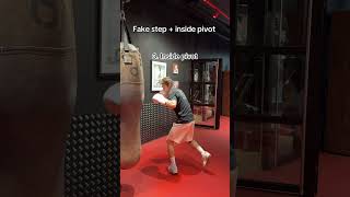 Fake step + inside pivot