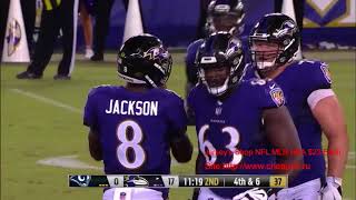 Every Baltimore Ravens #8 Lamar Jackson Throw & Run vs  Rams With Cheap nfl jerseys