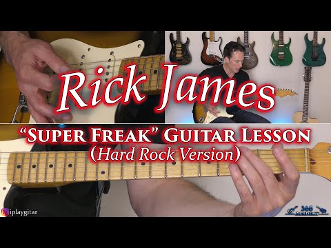 Super Freak - Guitar Lesson Guitar Lesson