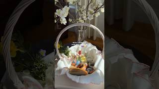 old polish Easter tradition: blessing of the basket!🇵🇱✝️💐 #easter #polishtradition #easterbasket