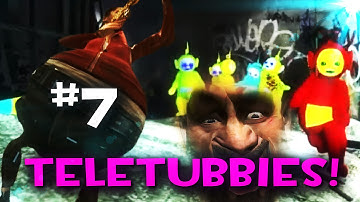 Night of the Living Teletubbies + Fat Zoey - L4D2 Mods w/ Nova & Sp00n Part 7