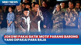 Hadiri Acara Istana Berbatik, Jokowi Pakai Batik Motif Parang Barong yang Dipakai Para Raja
