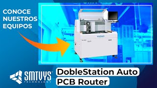 Doble Station Automatic PCB Router AR 450M SMTVYS
