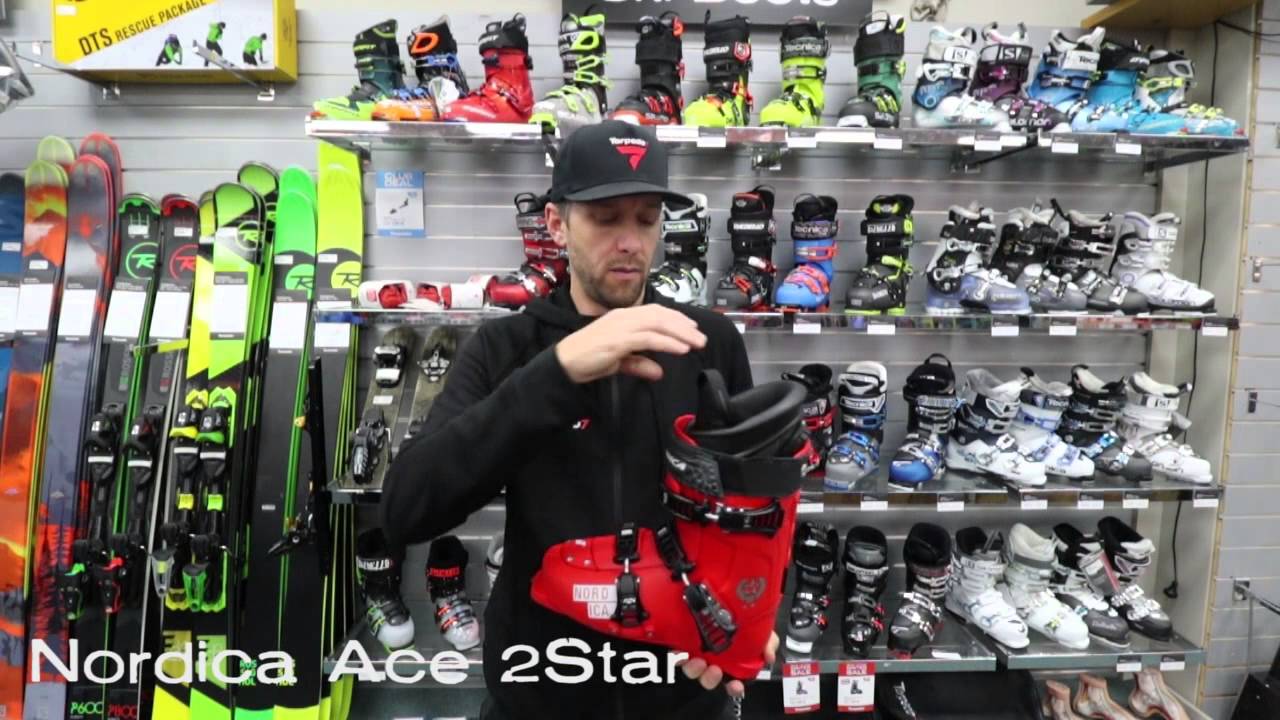 Nordica The Ace 2 Stars 2015 ski boot review - YouTube