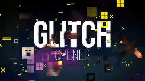 Glitch Opener 1 - After Effects Template