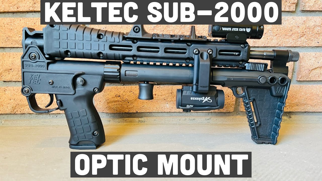 KelTec Sub2000 Midwest Industries Optic Mount YouTube