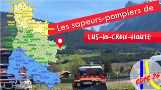 Pompier Drôme : Découvrez mon centre d'incendie et de secours - Lus-la-Croix-Haute