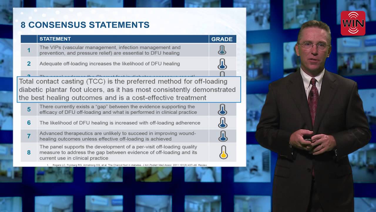 Clinical Connections - Management of Diabetic Foot Ulcers through Optimal Offloading