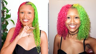 HOW TO CUT CURLY HAIR AT HOME | EASY METHOD FOR BEGINNERS!