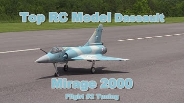 Victor Diaz - Top RC Model Dassault Mirage 2000 Scale Jet Second Flight - 6-28-2025
