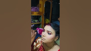 Bindi lagana💄#bridal makeup