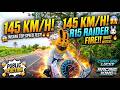 145 KM/H Speed Test 😱 Bunny Helmet R15 Raider 🐰🔥 | Racing King Crazy Ride 😱 | Crazy Boy Lucky