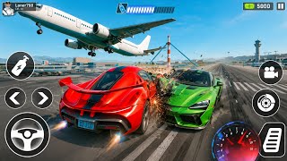 Vechile Games : Stunt Car Crash Simulator Game - Mega Ramp Racing Car Race - Android Gameplay