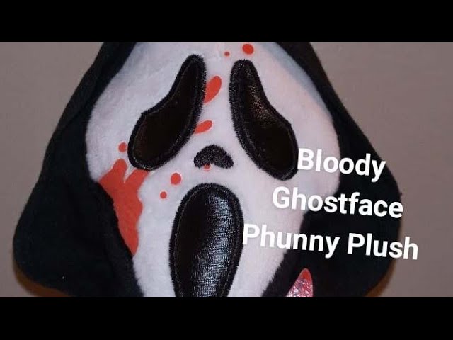 Scream Ghost Face Bloody Plush Hot Topic Exclusive