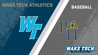 Wake Tech Baseball vs. Patrick & Henry CC Game 1