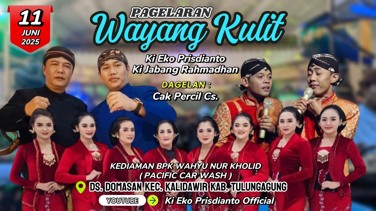 🔴 WAYANG KULIT KI EKO KONDHO PRISDIANTO | PERCIL CS | PAK KOLID - DOMASAN KEC. KALIDAWIR TULUNGAGUNG