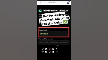 Bondex Airdrop MetaMask Allocation Checker Live Guide ✅ || Bondex Airdrop Allocation Check Guide