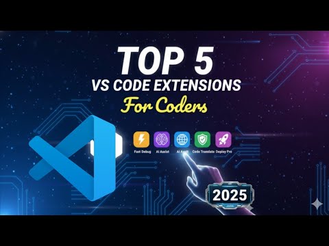 Top 5 VS Code Extensions for Coders (2025) 💻 | Boost Productivity