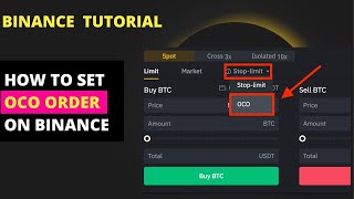 HOW TO SET OCO ORDER ON BINANCE (EXPLAINED WITH EXAMPLES)