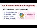 Top 30 Nursing Mcqs: Mental Health Nursing | Mental Health | Most Important Nursing Mcqs