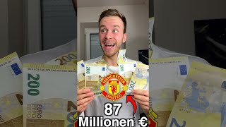 Man United haut 87 Millionen € für raus und bekommt ____ ?! 🤑