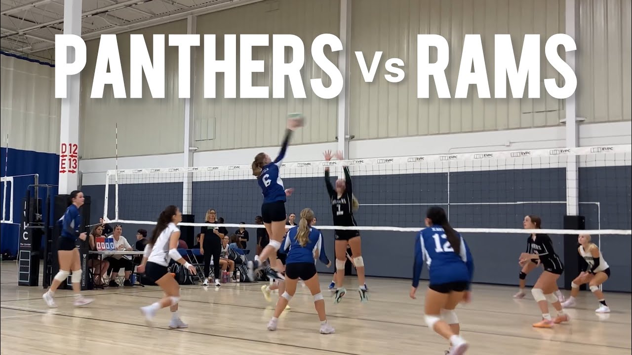 Stfx Rams Panthers vs STFX Rams l Junior High School Volleyball Tournament - YouTube