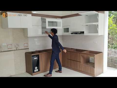 Video Tủ Bếp Melamine An Cường code MDF lõi xanh chống ẩm -... - youtube