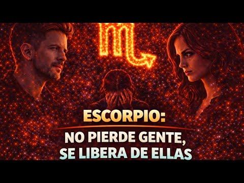 ESCORPIO: NO PIERDE GENTE, SE LIBERA DE ELLAS 🦂 (Y ESO MOLESTA) # ...