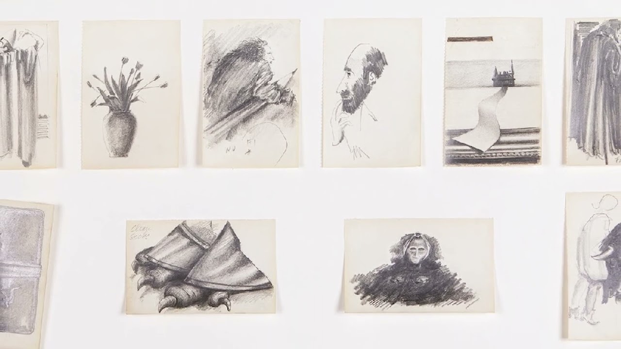 Belgian Artist Fred Bervoets in Rhyolite, NV installing "Tribute to Shorty Harris Sculpture