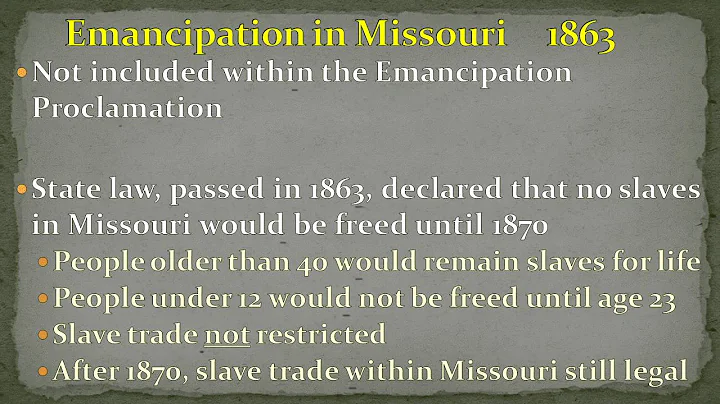 Lecture 14: Toward Emancipation (Civil War MOOC)