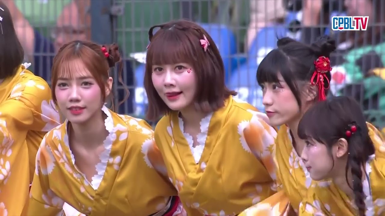 08/10 富邦 VS 中信 賽前，廣受好評的開場舞!中信啦啦隊Passion Sisters帶來精彩的表演