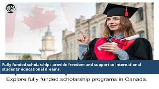 Fully Funded Scholarship In Canada