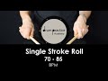 Single Stroke Roll Play Along 70 85 BPM Rudiment Drum Lesson For Beginner And Intermediate mp3