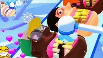 Teeth Runner 👅😬😌😁💯 Gameplaywalkthrough All Levels Android iOS