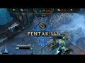 Galio Pentakill - League of Legends - patch 7.1