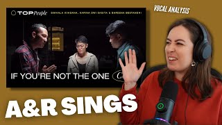 A&R SINGS - If You're Not The One | Vocal Coach Reacts (& Analysis) | Jennifer Glatzhofer