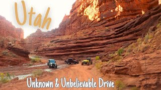 We Discovered an UNREAL Drive  Most Scenic Offroad Near Moab, Utah  4K