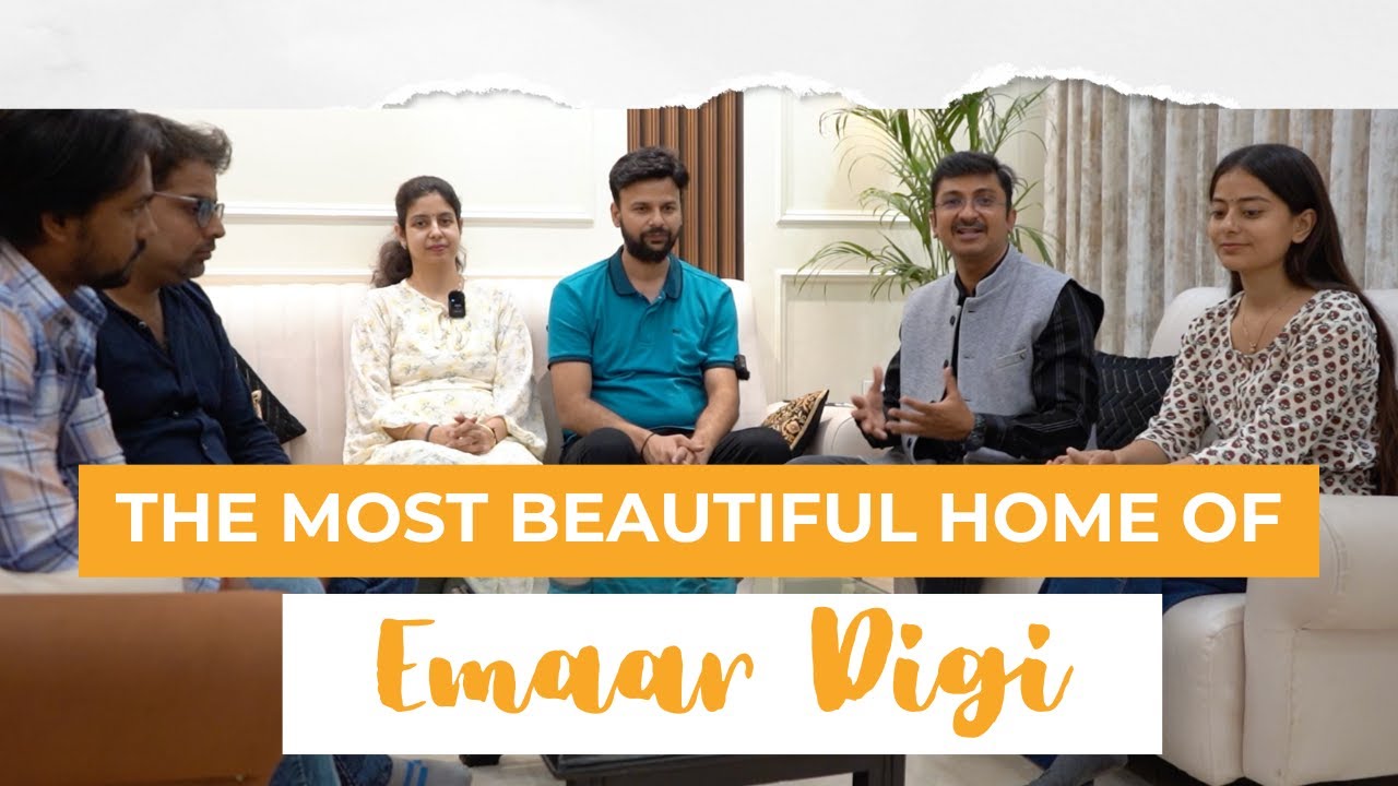 3 bhk luxury flat interior design at Emaar Digi Homes sector 62, Gurgaon